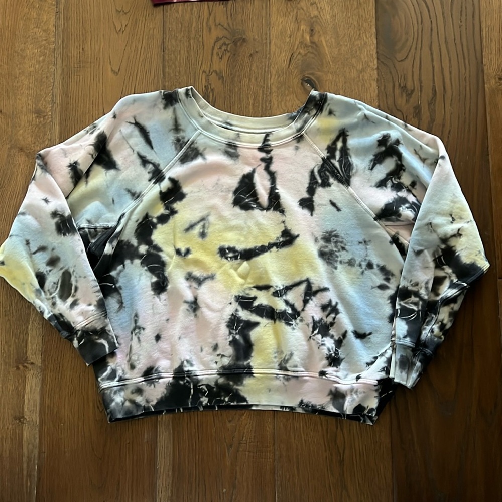NSF clothing tie-dye crewneck sweatshirt medium